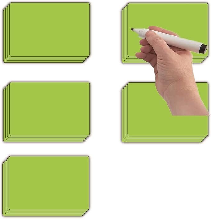 STTMGN Dry Erase Big Magnetic Labels, Large Write On Magnets Name Plates Sticker - Image 7