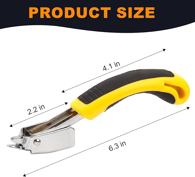 2PCS Staple Remover, Staple Puller Tool, Upholstery and Construction Heavy Duty - Image 2