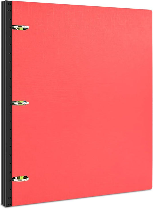 INFUN Telescoping 3 Ring Binder, Portable Plastic 0.75 inch 3 Ring Binder by INFUN