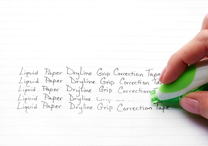 Paper Mate 660415 Liquid Paper DryLine Grip Correction Tape Dispenser, Rewrite - Image 4