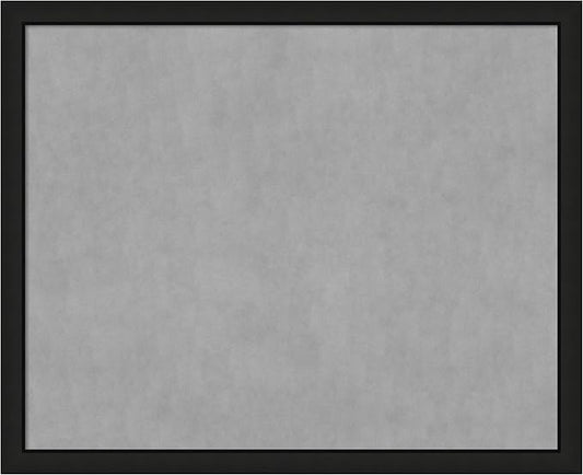 Amanti Art Black Framed Magnetic Board 35x43 X-Large Vision Board by AmantiArt