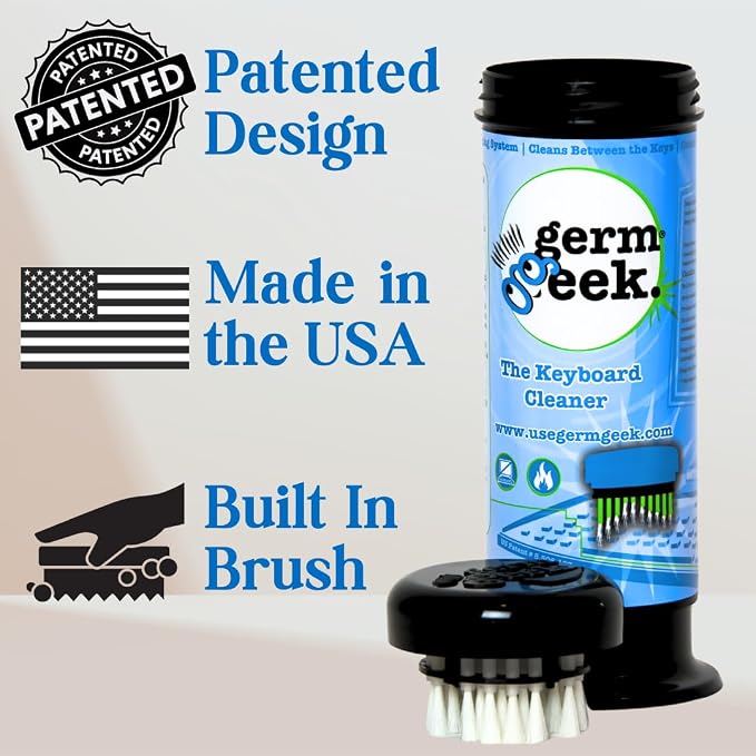 Germ Geek Keyboard Cleaning Brush Set - Image 2