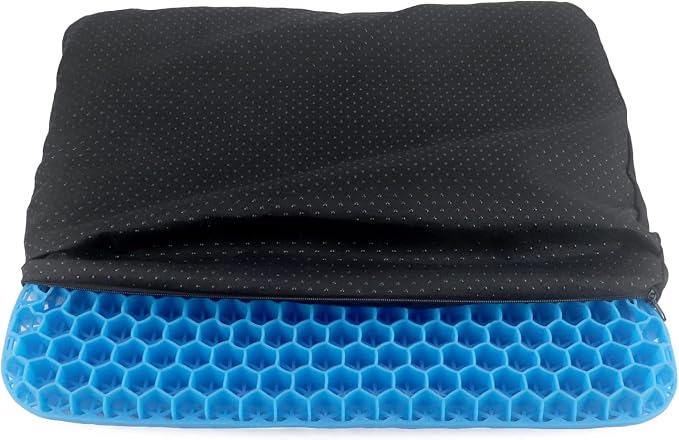 QWORK Gel Seat Cushion, Gel Cushion, Cool & Breathable & Non-Slip - Image 7