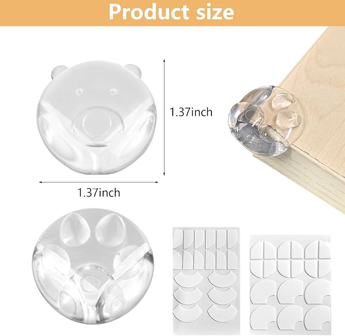 12Pcs Corner Protector for Baby, Cartoon Table Corner Protectors, Furniture - Image 2