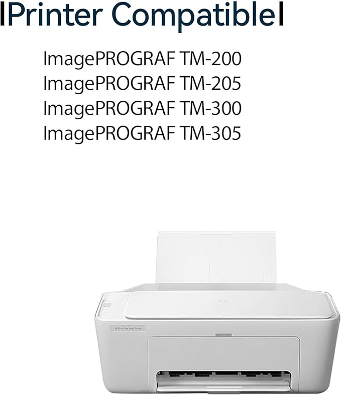 PFI-320 PFI320 Ink Cartridge for PFI-320 Ink Tank Use for ImagePROGRAF TM-200 TM-205 TM-300 TM-305 Printers (5-Pack)-DeskLoop Office