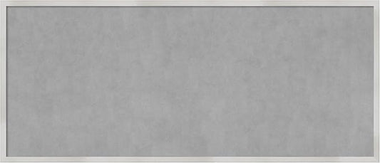 Amanti Art Silver Framed Magnetic Board 21x49 Oversize Vision Board by AmantiArt