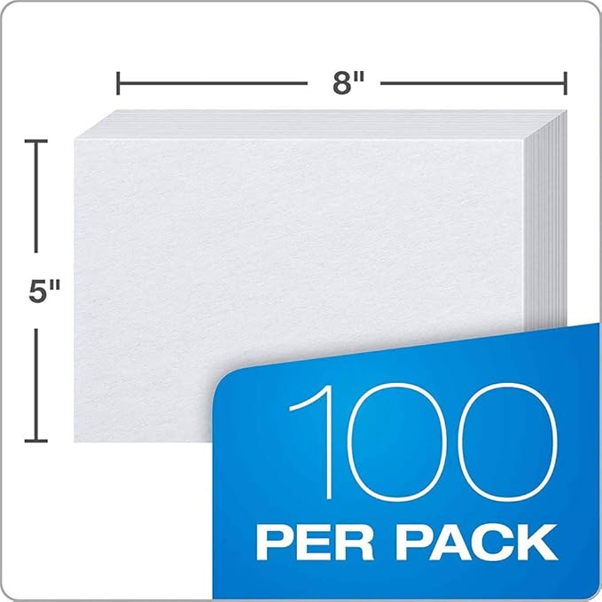 Oxford Blank Index Cards - Image 3
