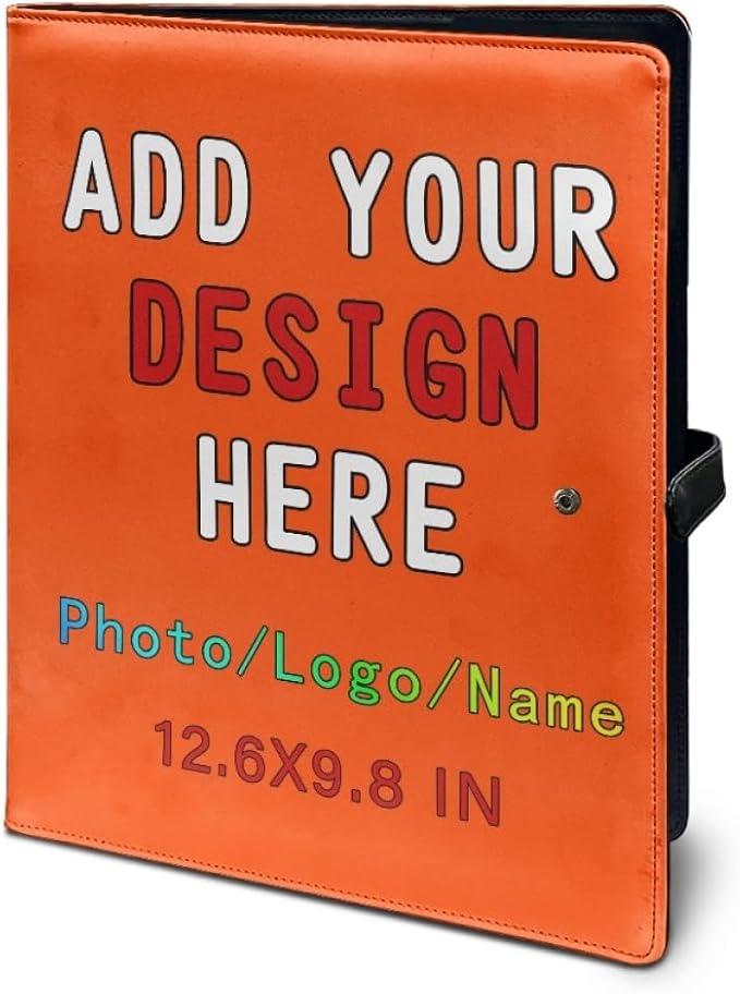 Professional Padfolio with Clipboard, Business Resume Portfolio Folder - Image 5