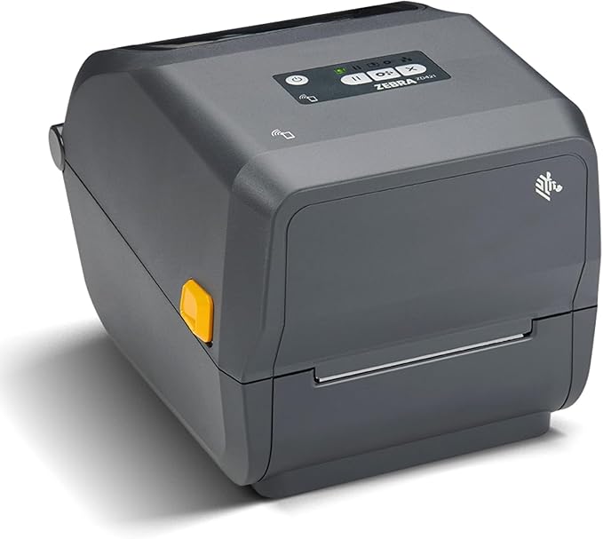 Zebra ZD421 Thermal Transfer & Direct Thermal Desktop Printer 203 dpi Print Width 4-inch USB/USB Host/Modular Connectivity ZD4A042-301M00EZ | Includes Jetset Software-DeskLoop Office