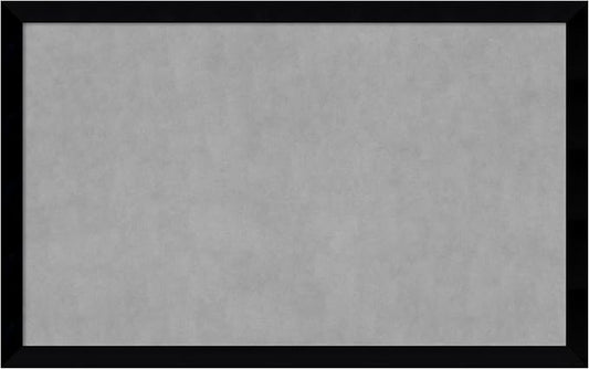 Amanti Art Black Framed Magnetic Board 27x43 Large Vision Board by AmantiArt