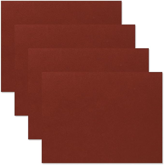 Fine Stationery Plain Burgundy Certificate Folders - Image 4