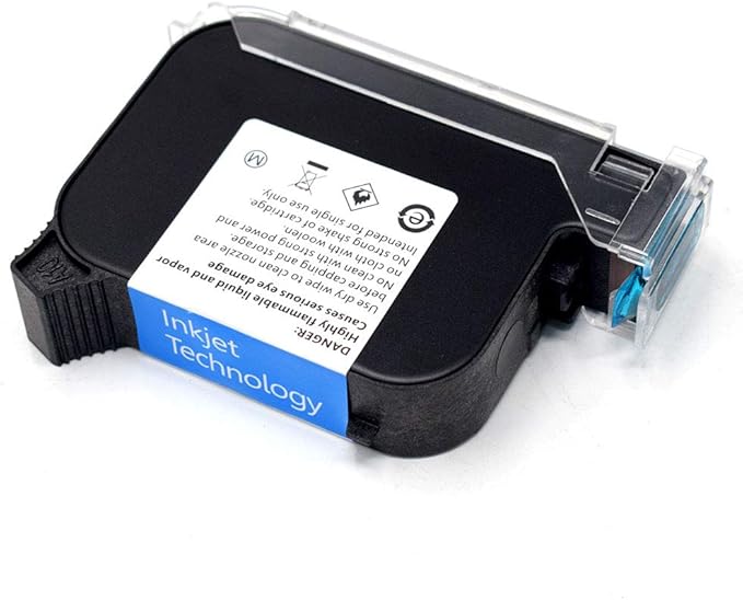 TOAUTO Original Portable Ink Cartridge Quick-Dry Replacement 42ml Ink Cartridge for Handheld Inkjet Printer Coding Machine（Black）-DeskLoop Office