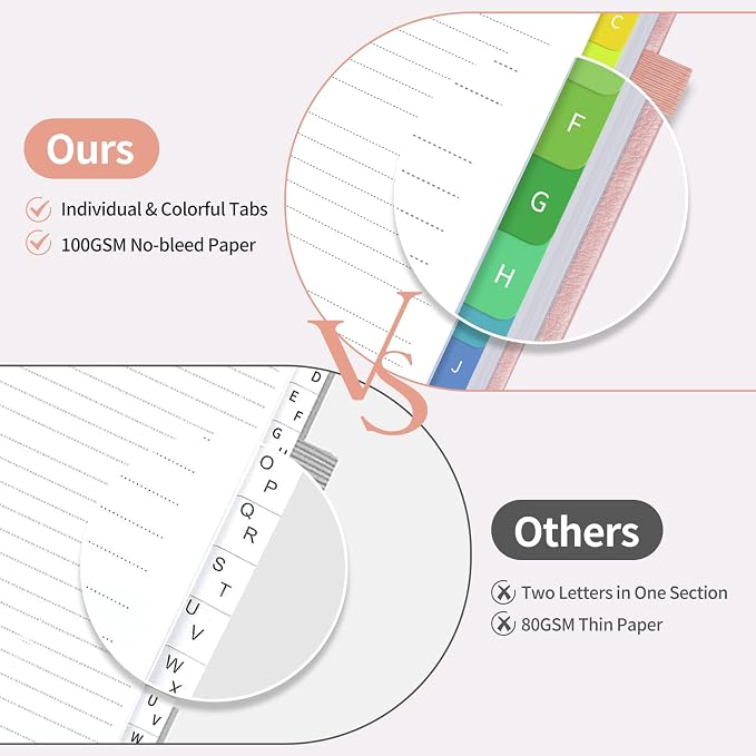 Password Book with Alphabetical Tabs, Password Keeper Book - Image 2