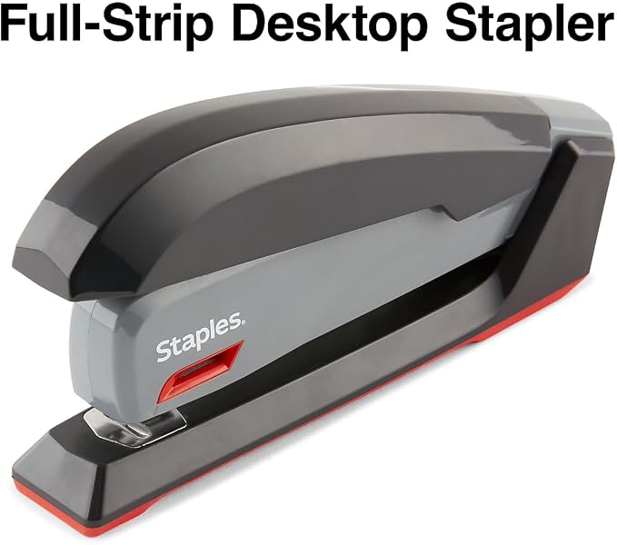 Staples One‑Touch Desktop Stapler, Full‑Strip Capacity - Image 2