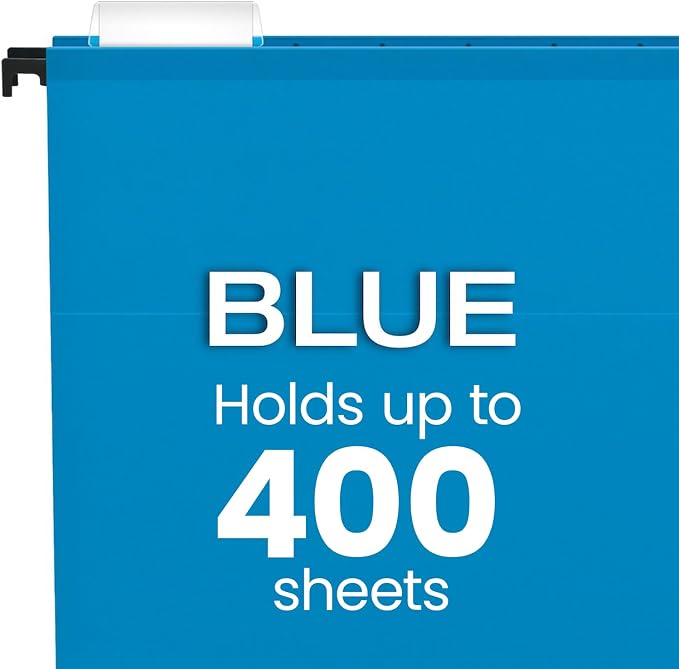 Pendaflex Reinforced Hanging File Folders, Letter Size, 1/5 Cut - Image 2