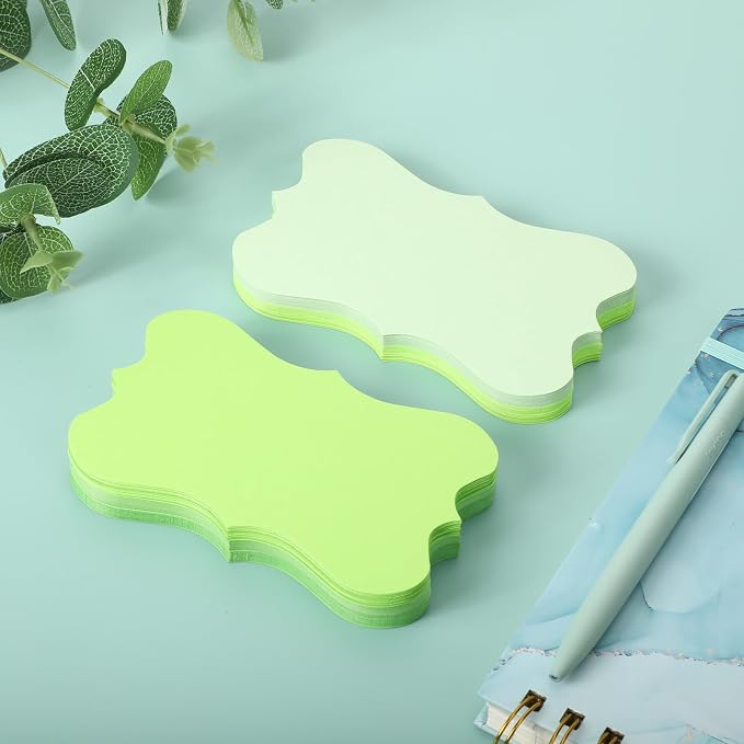 150 Pack Green Blank Index Cards 3x5 Inch Thick Flash Cards Green colored - Image 6