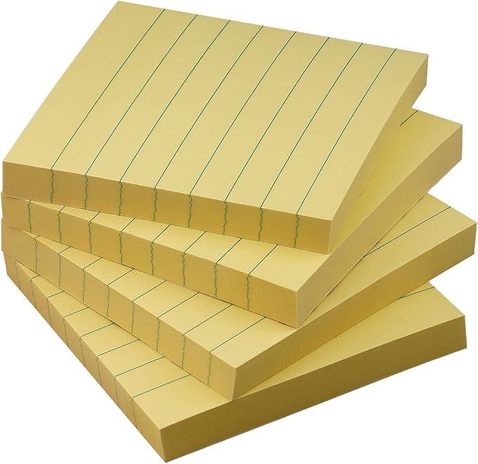 Lined Sticky Notes 3x3 Sticky Notes by EasternWolf