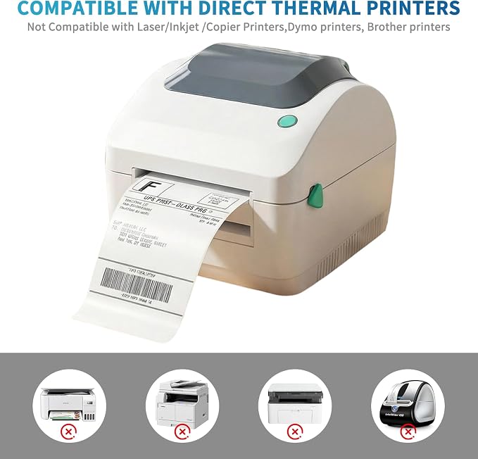 9527 Product 4x6 Blank Direct Thermal Shipping Labels - Image 6