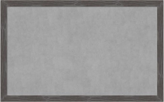 Amanti Art Grey Framed Magnetic Board 27x43 Large Vision Board by AmantiArt