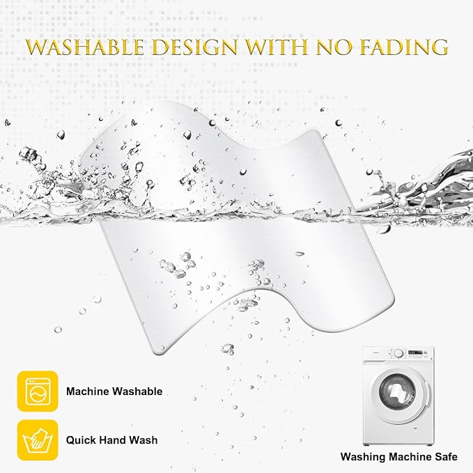 JIKIOU 3 Pack Mouse Pad with Stitched Edge, Portable Size-10.2x8.3in Blank | - Image 8