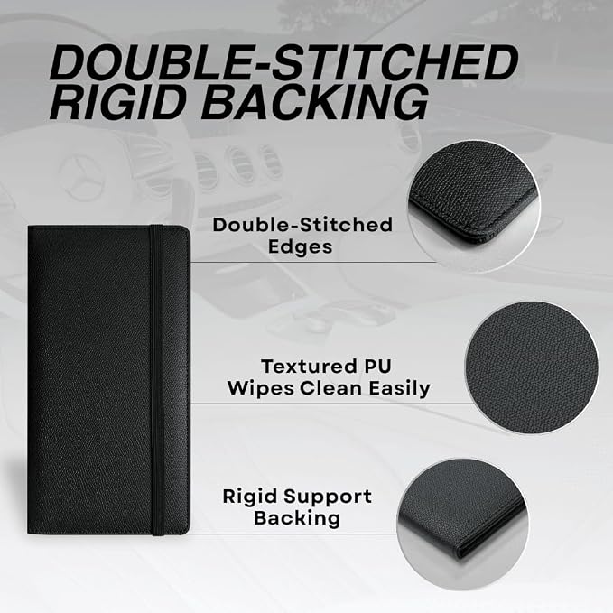 LINTRU 6-Pocket Car Registration & Insurance Card Holder - Image 3