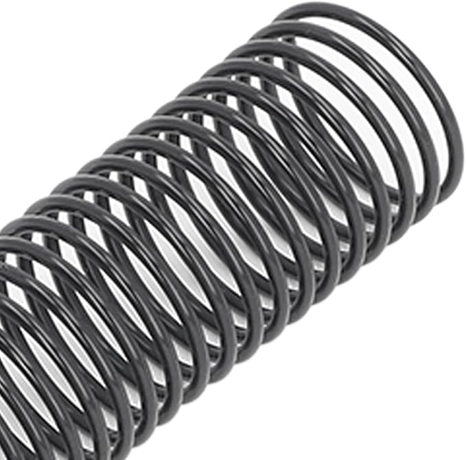 18 Pcs Plastic Spiral Binding Coil, 4:1 Pitch, 38mm Diameter, Reusable, Up to 310 Sheets High Capacity Binding Coil, for A4 Paper, Documents, Business-DeskLoop Office