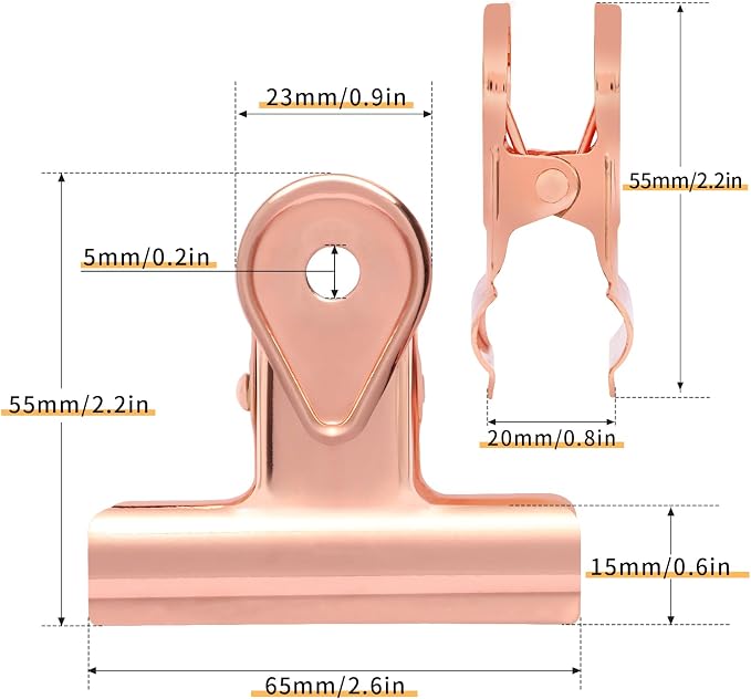 SIAMESE Bulldog Clips - Image 2