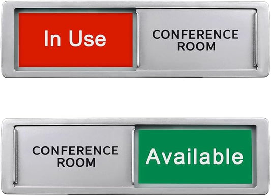 Conference Room In Use/Available Sign by SXKRHW