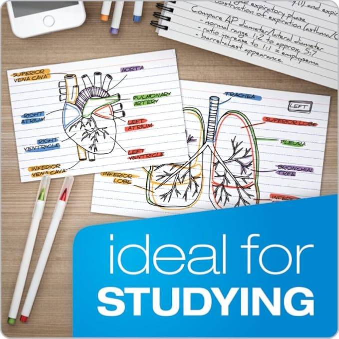 Oxford Ruled Index Cards - Image 6