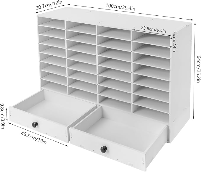 Mail Sorter Organizer, Desktop File Sorter, Literature Organizer, Paper - Image 5