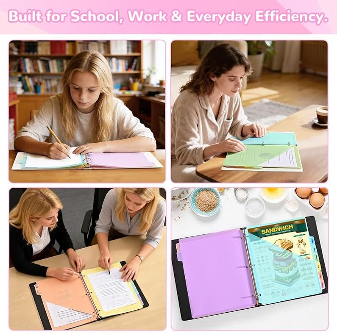SUIN 8 Tab Binder Dividers - Image 7