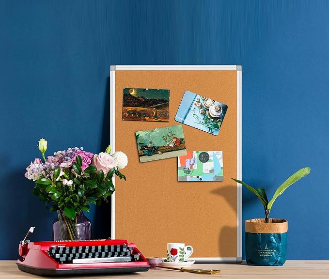 Cork Bulletin Board, Bulletin-Boards, Notes Board, Memo Board, 18 x 24inch - Image 3