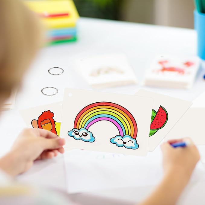 zmybcpack 6 Pack 4x6 Inch Blank Flash Cards - Image 6