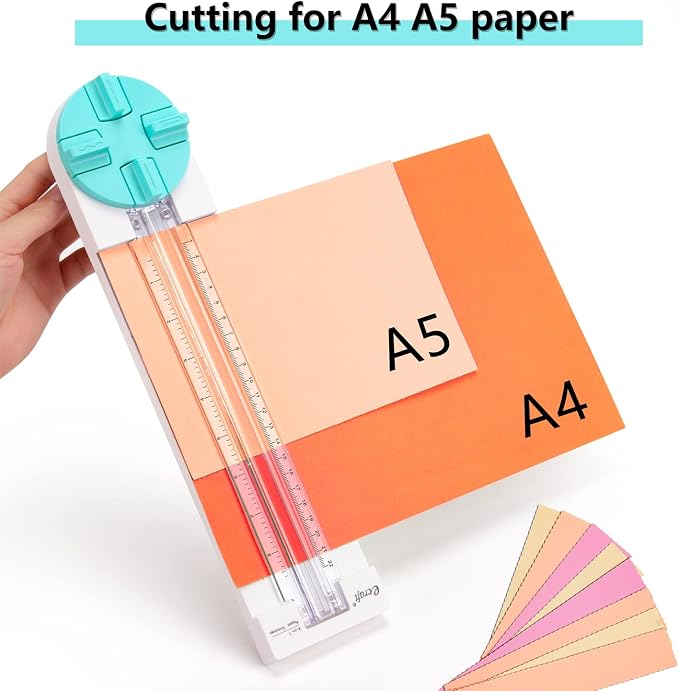 Paper Trimmer Craft Paper Cutter: 4 Style Multi-Function Scrapbooking Tool - Image 8