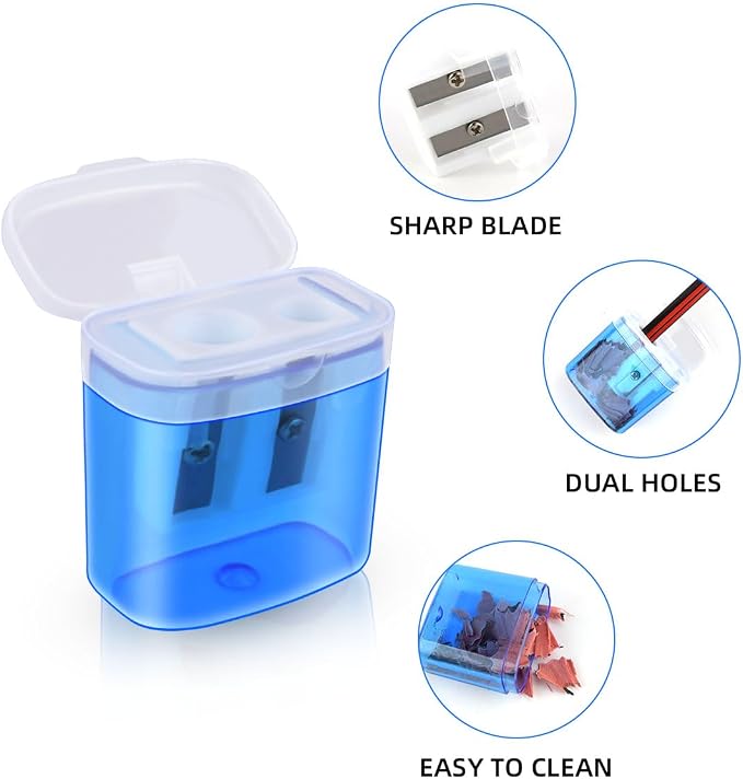 12 Pack Manual Pencil Sharpener - Image 3