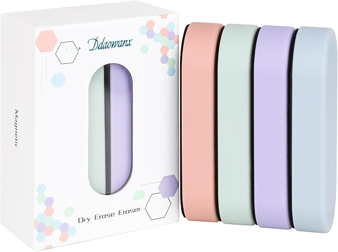Ddaowanx Dry Erase Erasers, Magnetic Whiteboard Eraser Classroom Must Haves by Ddaowanx