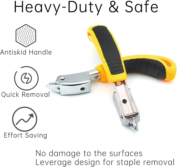 Staple Remover Heavy Duty Staple Puller, Upholstery Tool Industrial Staple - Image 2
