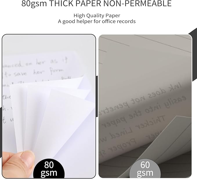 QiCheng Note Pads Memo Pads Small Notepad 50 Sheets 4X6 note pad Scratch Pads - Image 4