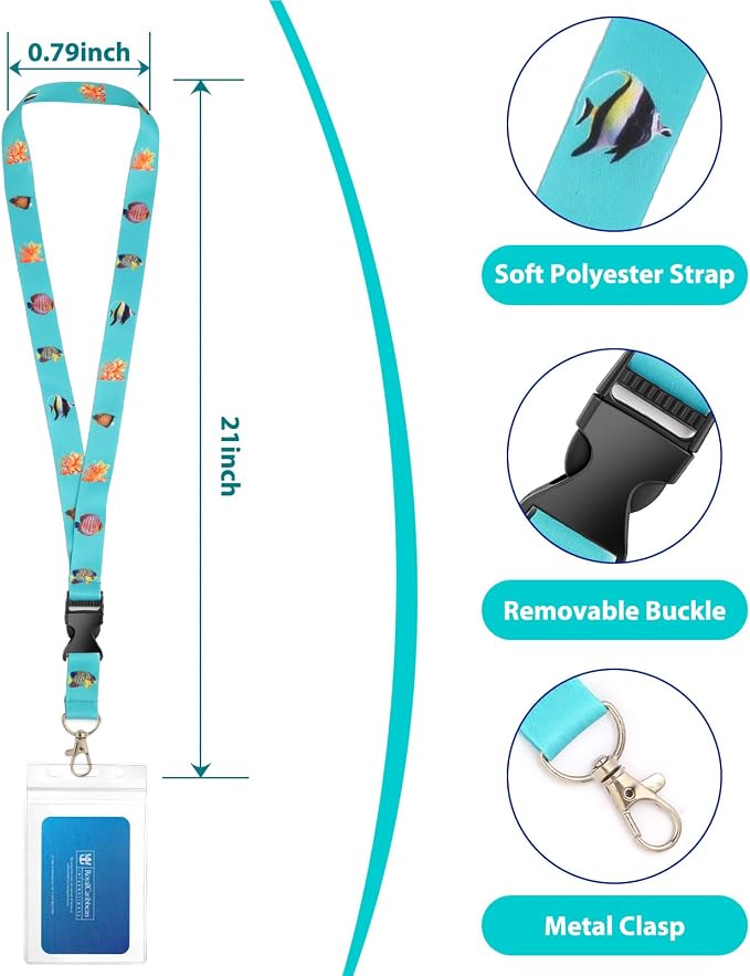 Cruise Lanyards, 5 Pack Waterproof Cruise Lanyard - Image 3