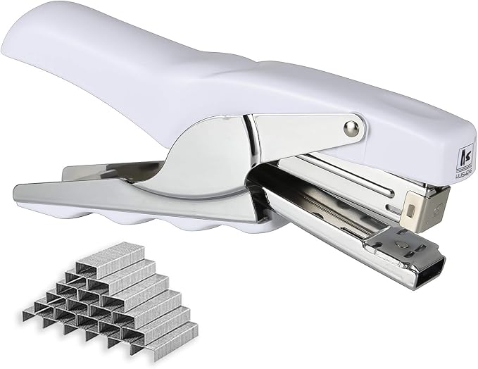 Stapler with 1000 Staples-Plier Stapler Save 60% Power, Good by Unknown