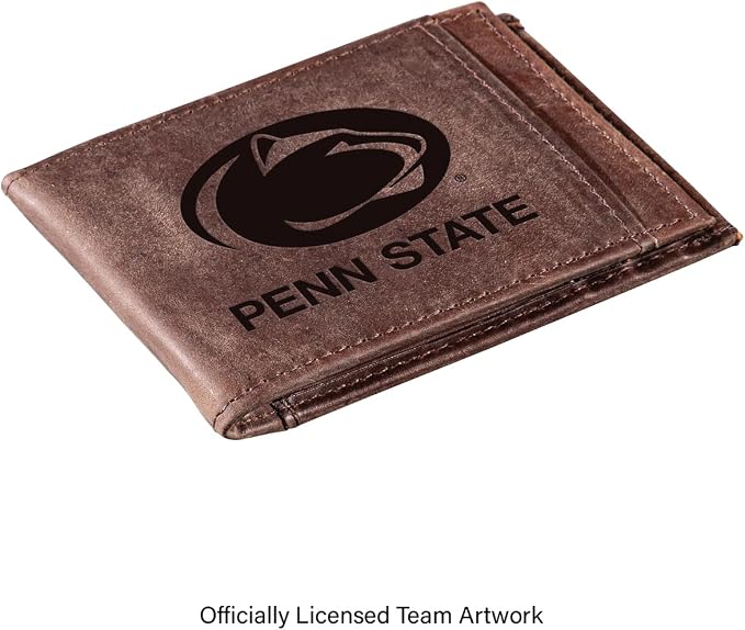 Team Sports America NCAA Penn State Front Pocket Slim Wallet - Image 2