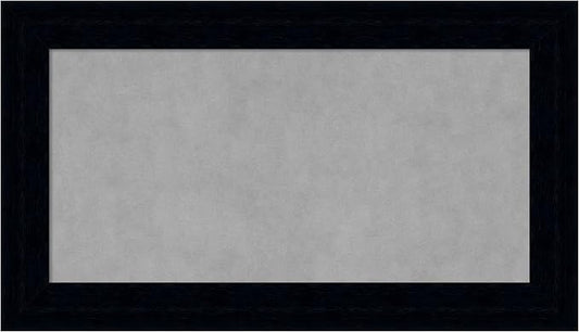 Amanti Art Black Framed Magnetic Board 16x28 Small Vision Board by AmantiArt