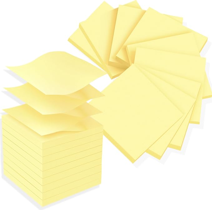 Pop Up Sticky Notes 3x3 Refills, Suitable by TKTB