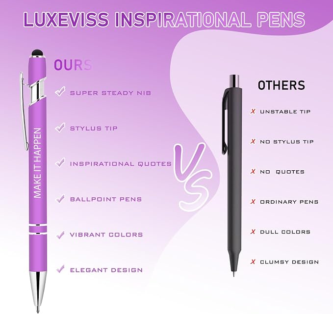 Luxeviss 30 Pcs Inspirational Pens Bulk - Image 3