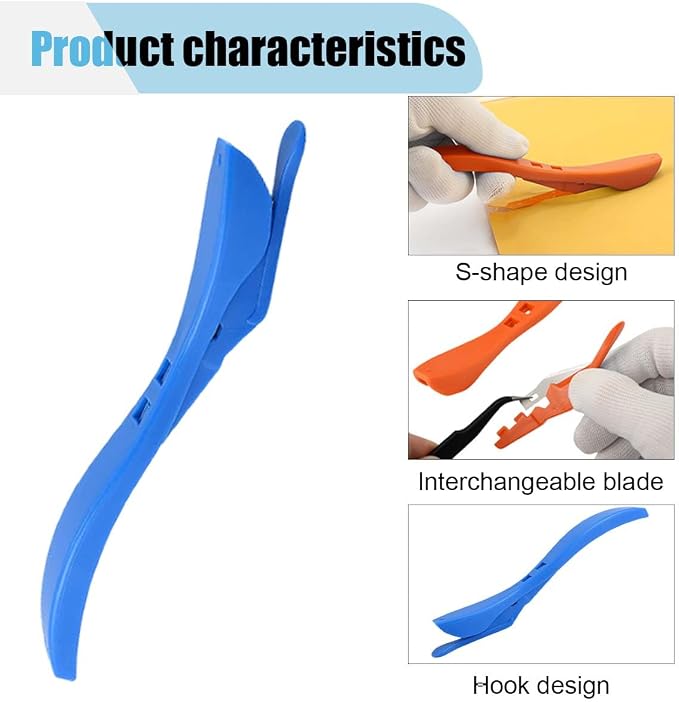 3PCS Wrapping Paper Cutter, Concealed Safety Sliding Cutter, Vinyl Gift Wrap - Image 3