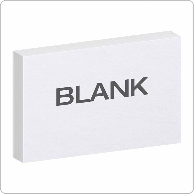 Oxford 50EE Blank Index Cards, 500 Cards - Image 2
