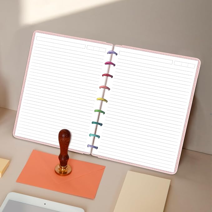 9-Disc Discbound Lined Refill Paper, Classic Size Pre-punched Happy Planners - Image 6
