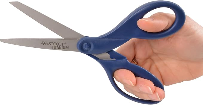 Westcott 17509 8-Inch Titanium Heavy-Duty Scissors - Image 2