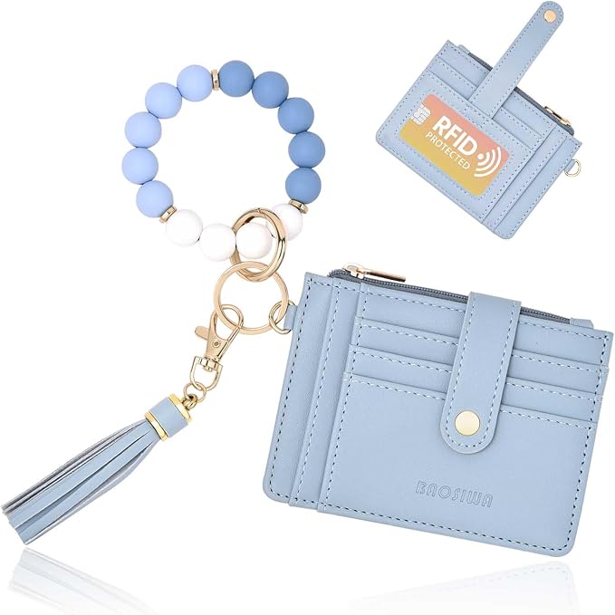 BAOSIWA Silicone Bracelet Keychain Wallet by BAOSIWA