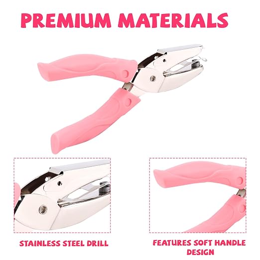 AIEX 5mm Diameter Star Single Hole Punch, Handheld Paper Puncher - Image 3
